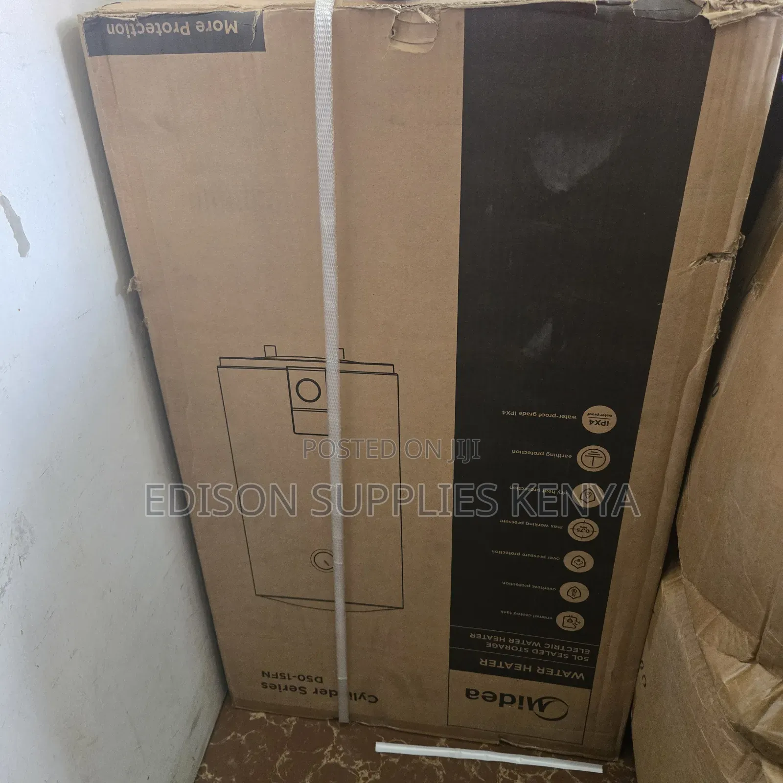 Midea Boiler 50 Litres Storage Water Heater Electric Geyser 1500w