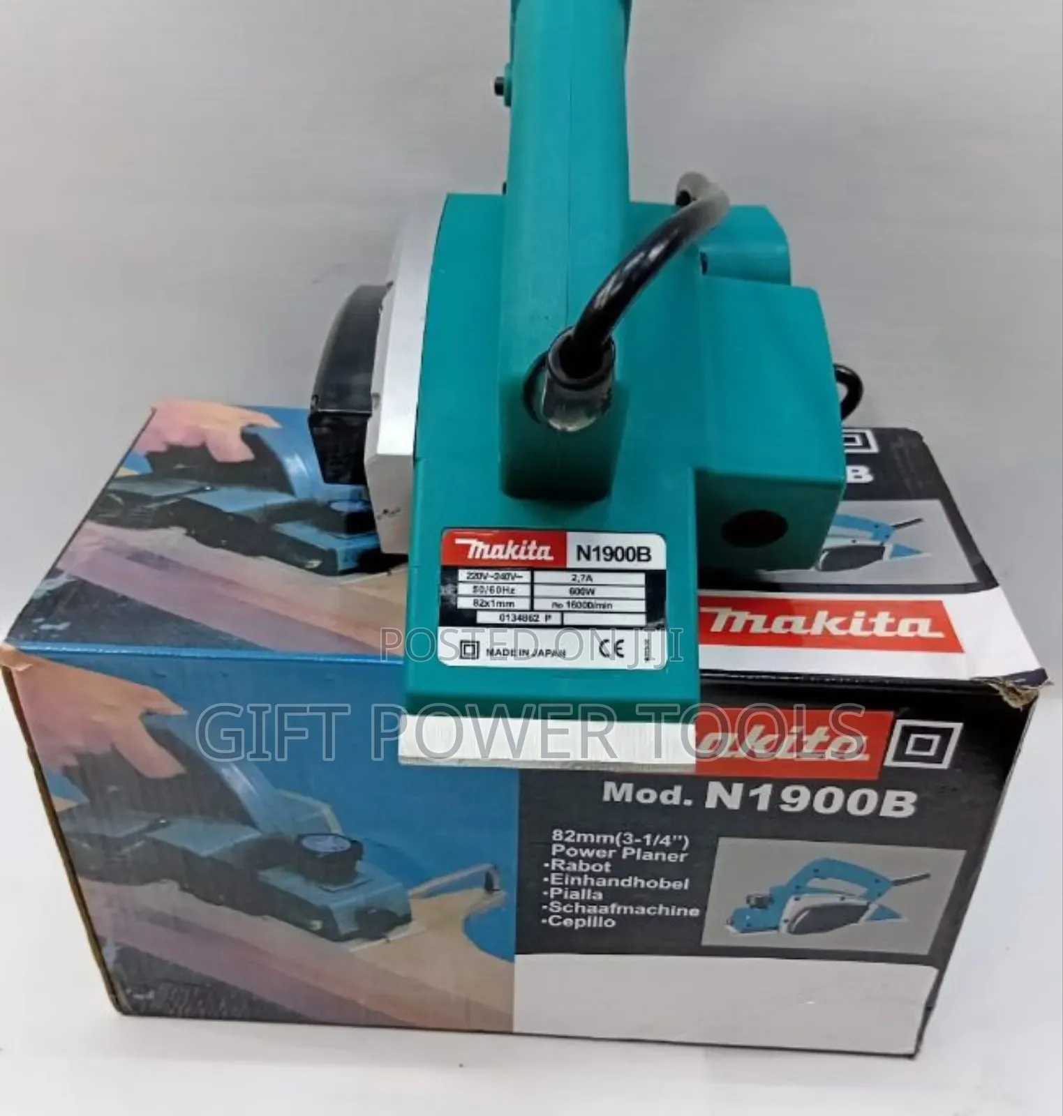 Makita Planer 600w/Makita N1900b
