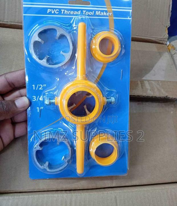 PVC Pipe Threader Manual Hand Tool Kit.