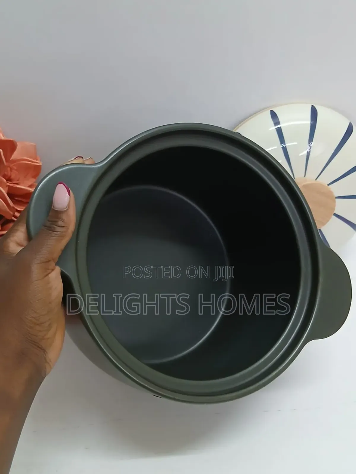 Ceramic Casserole Cooking Pot With Lid_alp