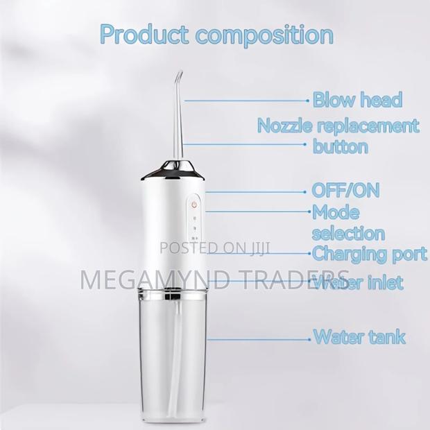 4 Nozzles Dental Water Irrigator Dental Flosser