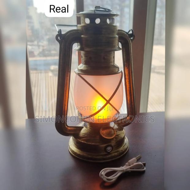 35cm Vintage Camping Lantern - thumbnail 3
