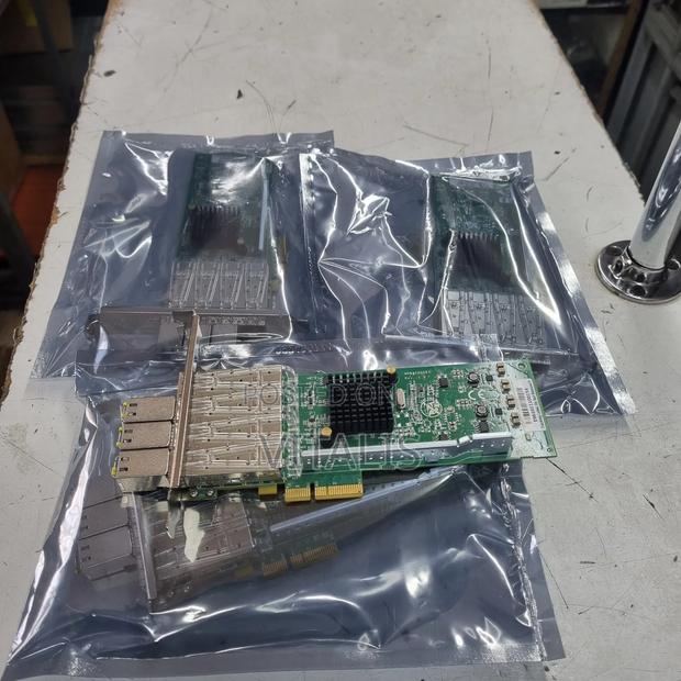 Intel Quad Port Fiber Ethernet Card. - thumbnail 4