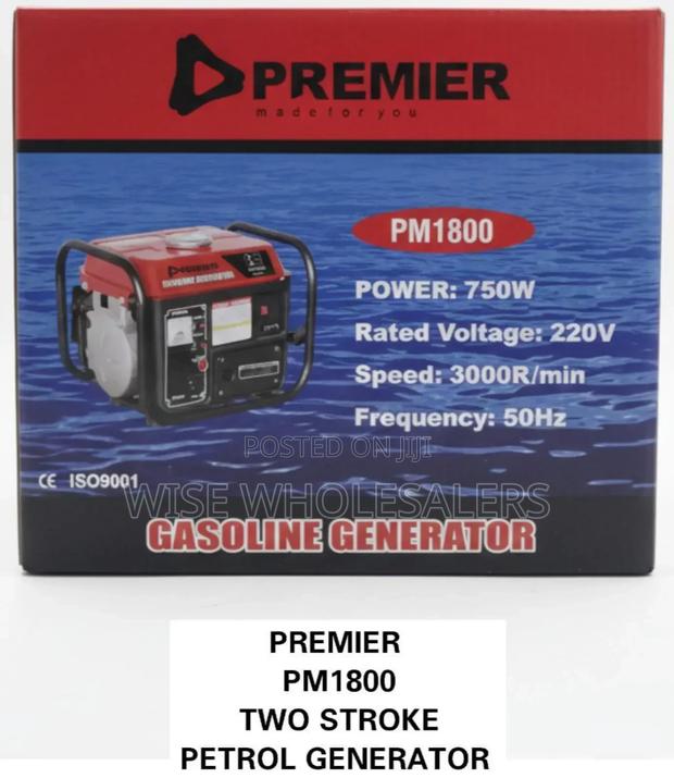 Premier Pm1800 Commercial 750-watt Gasoline Power Generator.