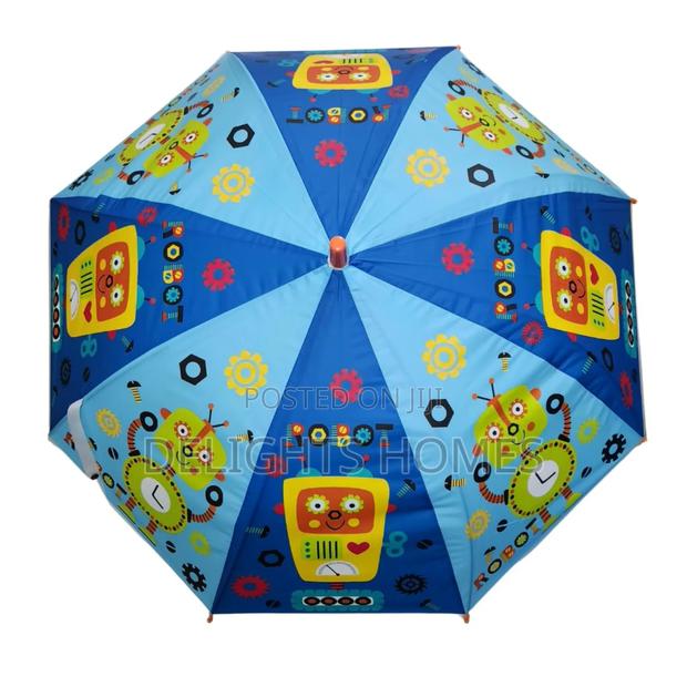 Kids Cartoon Themed Umbrella_haw - main view