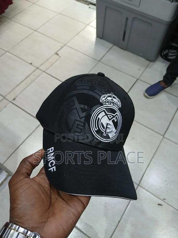 Real Madrid Black Baseball Cap - main view