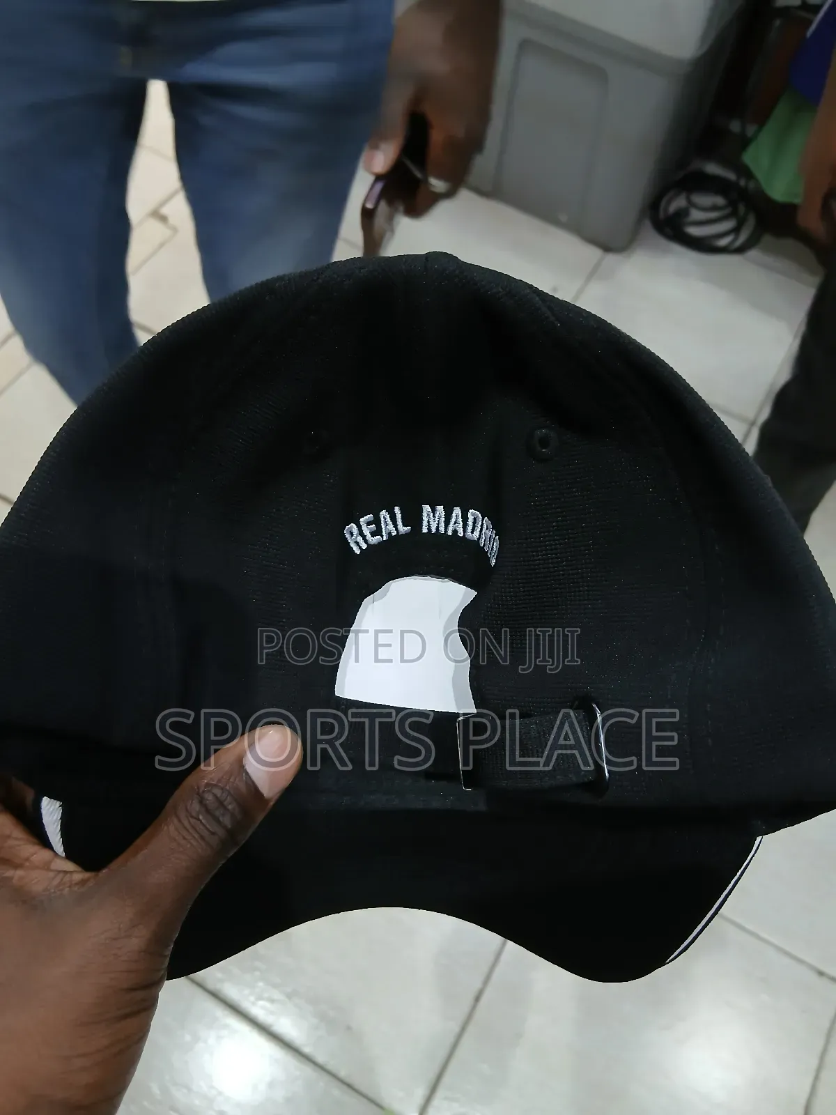 Real Madrid Black Baseball Cap