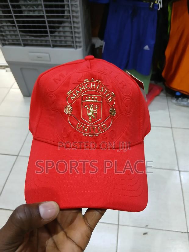 Manchester United Red Baseball Cap - main view