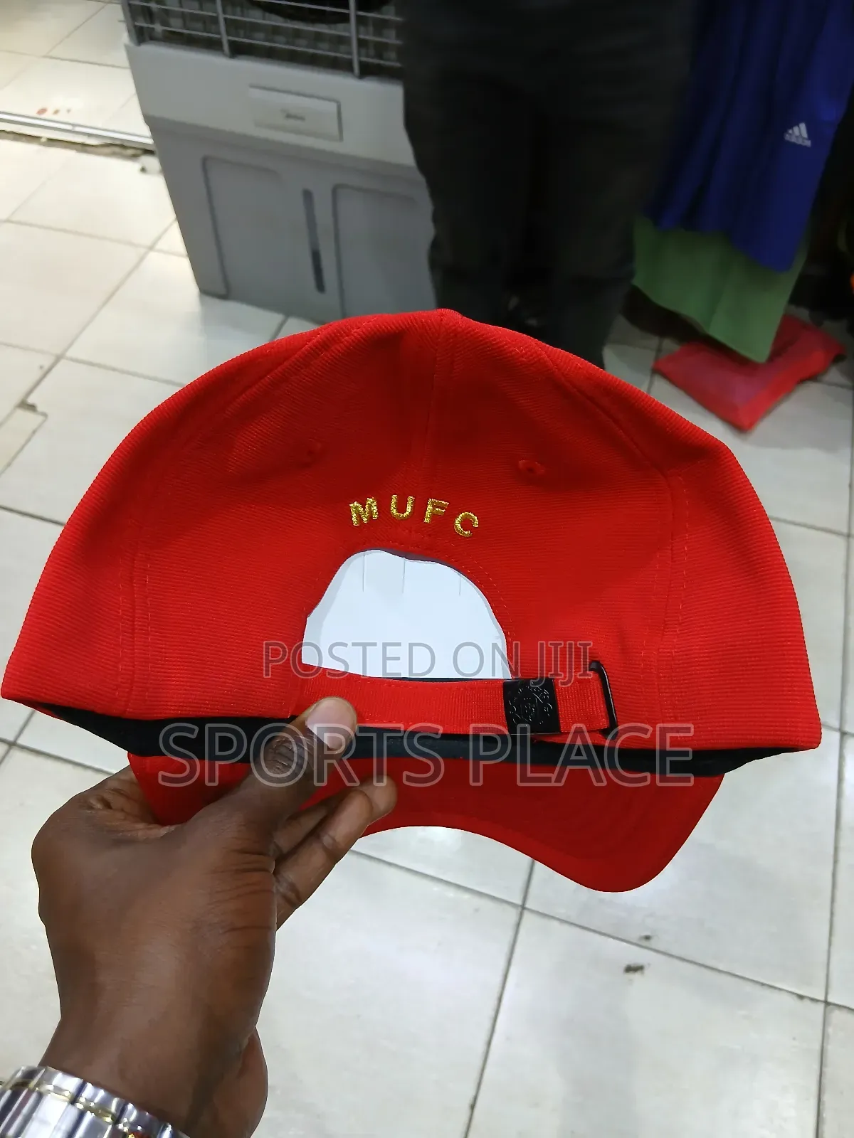 Manchester United Red Baseball Cap