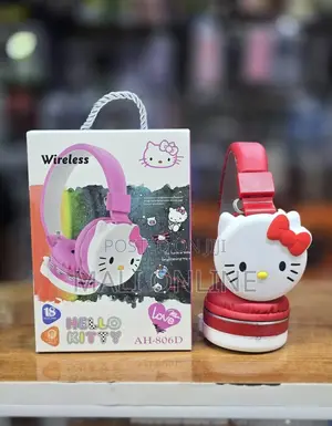 Kids Wireless Bluetooth 5.3 Headphones Cute Cartoon Character