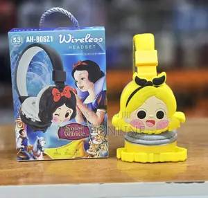 Kids Wireless Bluetooth 5.3 Headphones Cute Cartoon Character