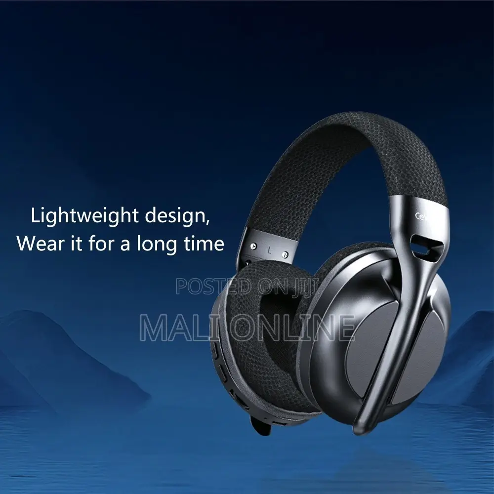 Celebrat A34 Over-Ear Bluetooth 5.3 Headphones Heavy Bass