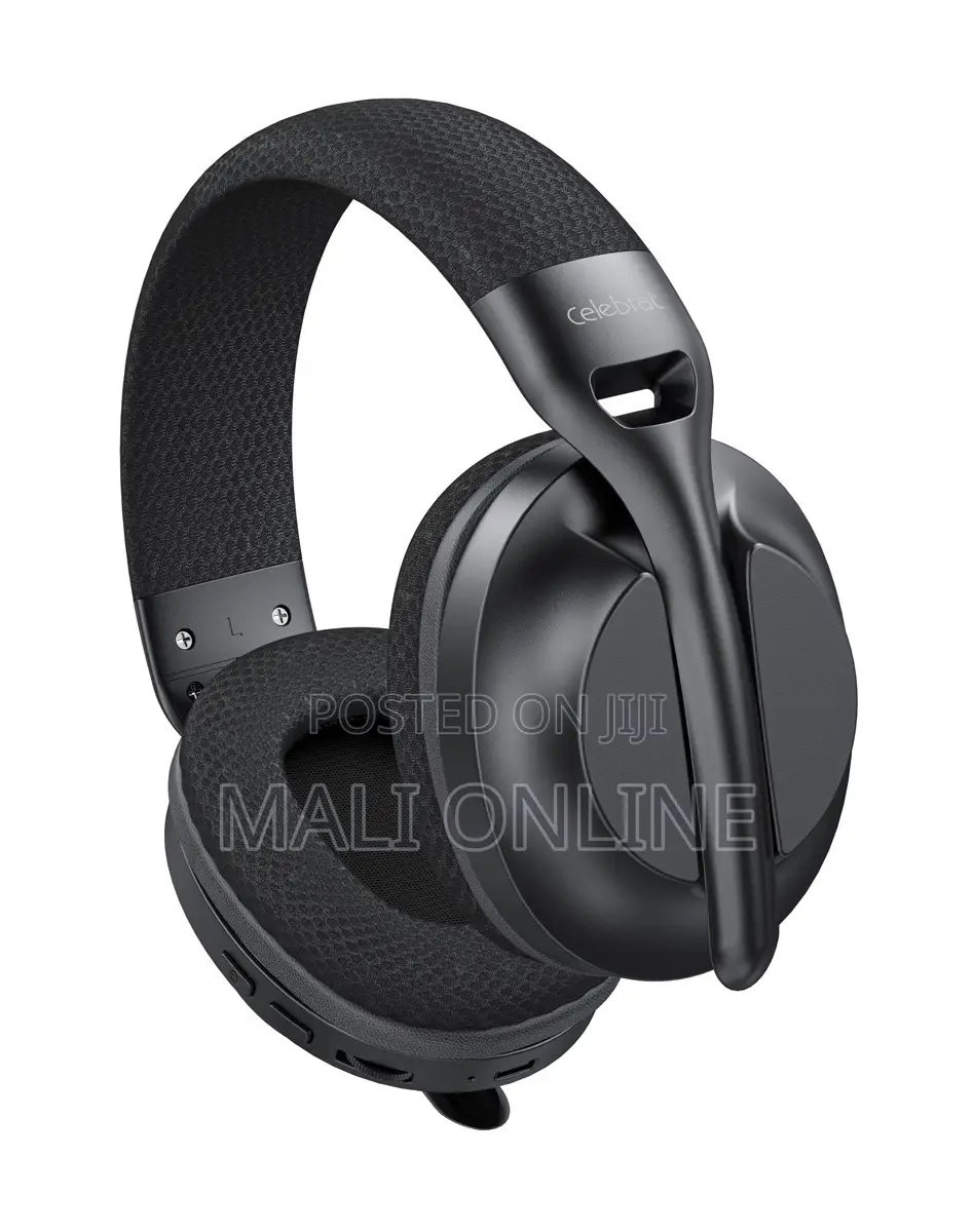 Celebrat A34 Over-Ear Bluetooth 5.3 Headphones Heavy Bass