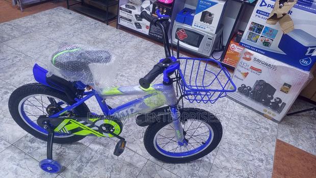 Brand New 16" Kids BMX Bike - Blue Green With Training Wheels