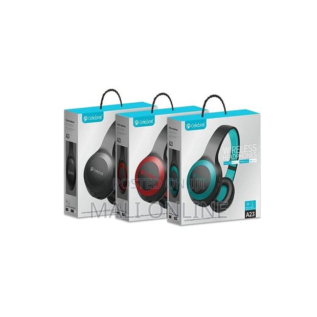 Celebrat A23 Bluetooth 5.0 Wireless Headphones Noise Cancelling - thumbnail 2