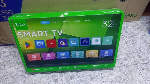 Brand New Syinix 32" Smart Android Tv 32s65 Frameless