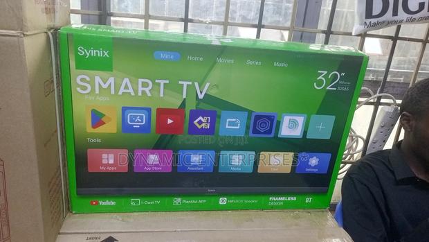 Brand New Syinix 32" Smart Android Tv 32s65 Frameless - thumbnail 2