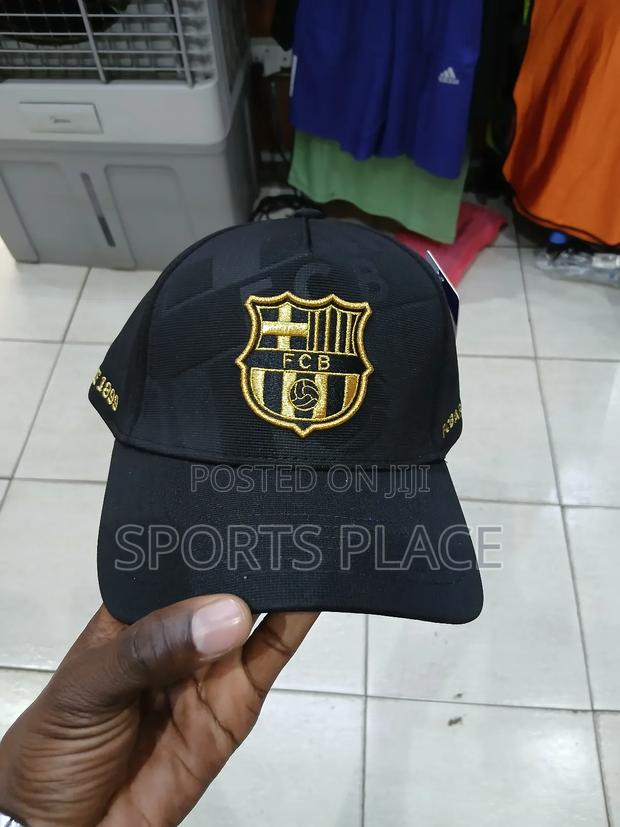 Barcelona Black Baseball Cape - main view