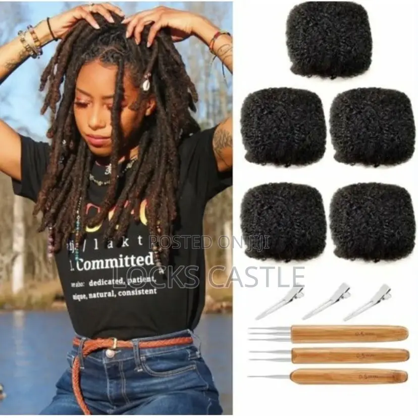 Human Hair Afro Kinky 8inch 30g