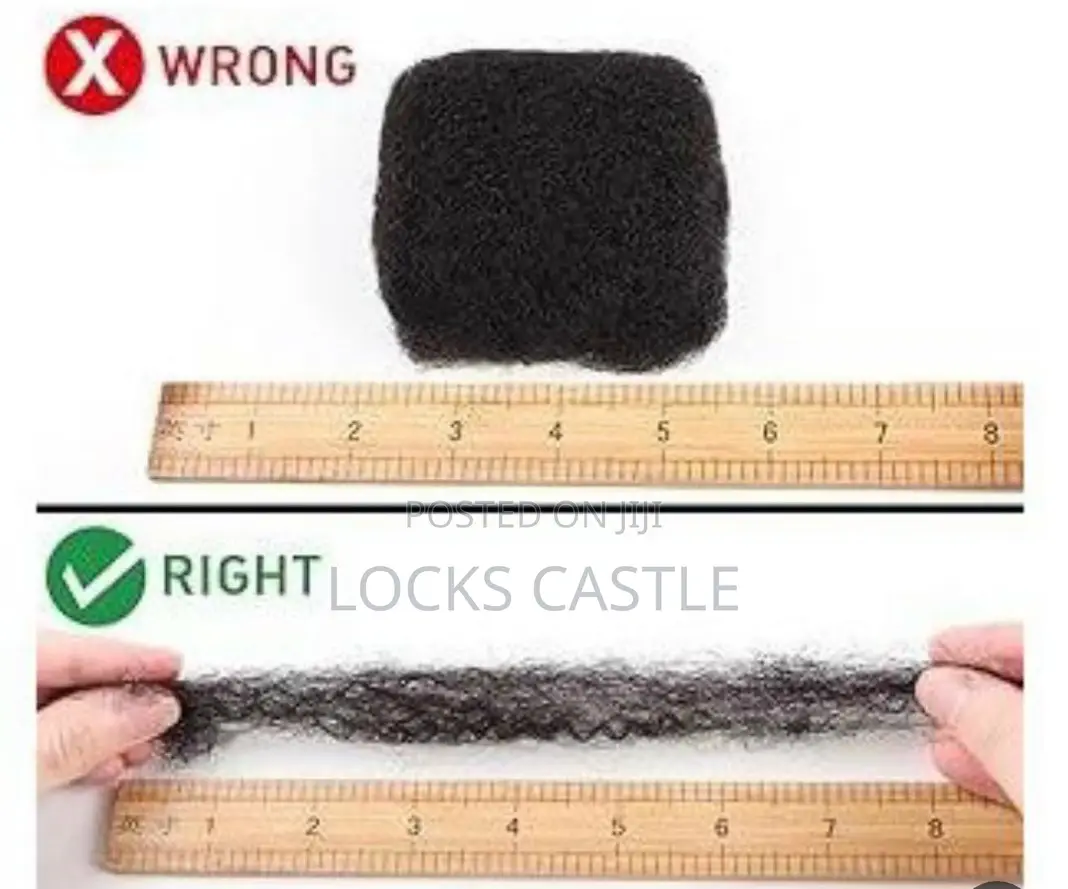 Human Hair Afro Kinky 8inch 30g