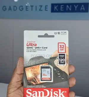 Sandisk 32gb SDHC Memory Card
