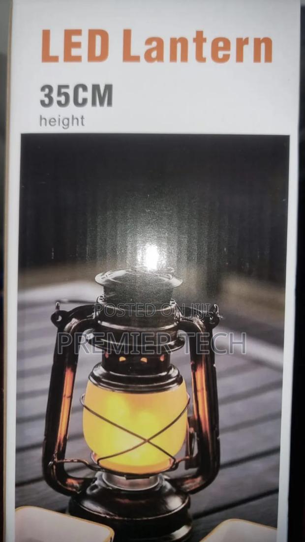 Rechargable Vintage 35cm Led Lantern Lamp - thumbnail 2