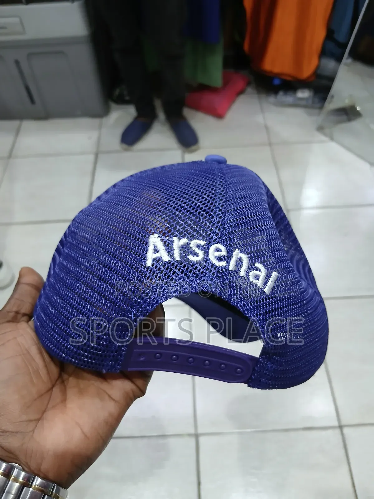 Arsenal Blue Baseball Cap