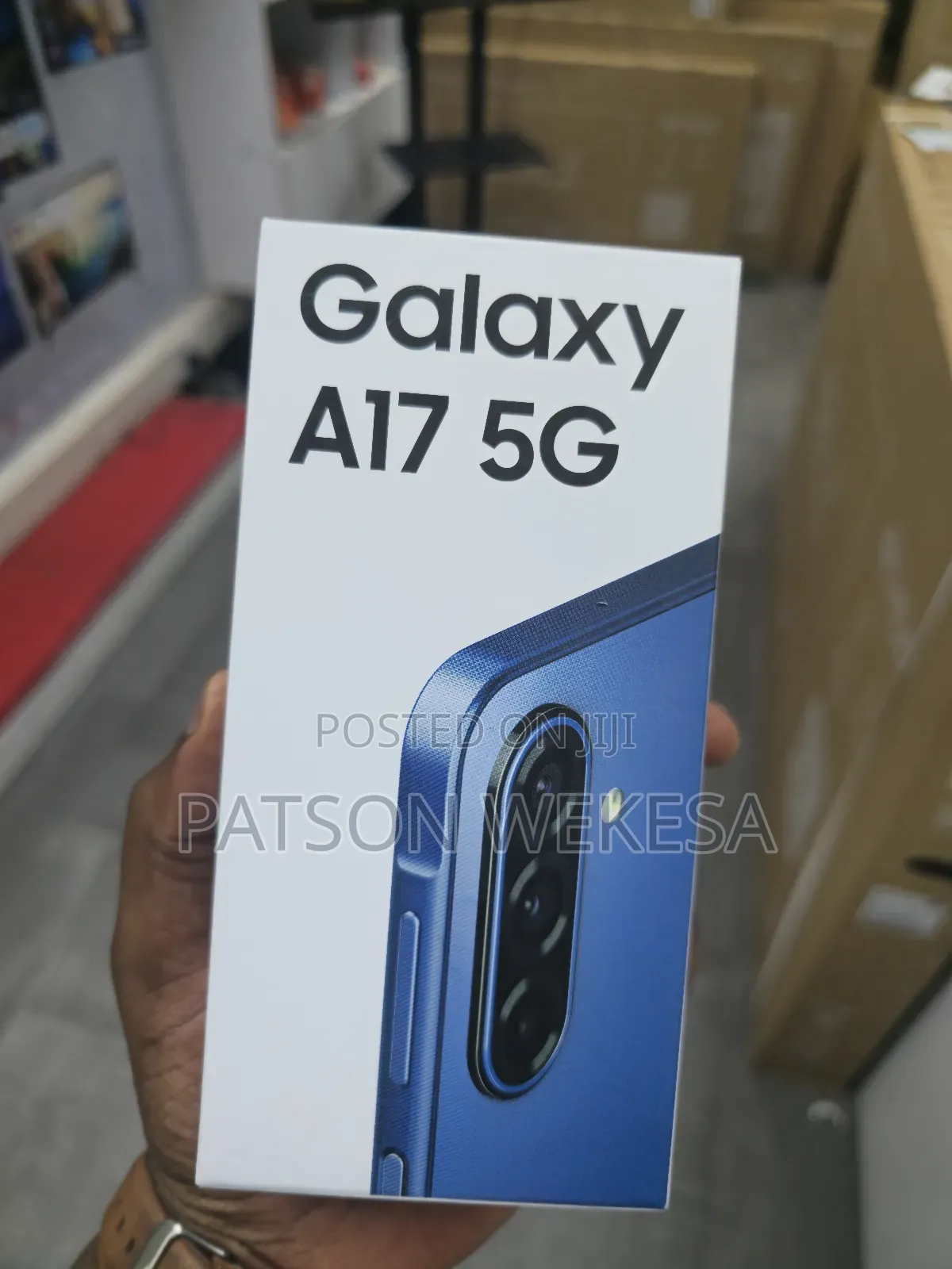 New Samsung Galaxy A17 5G 256 GB Blue