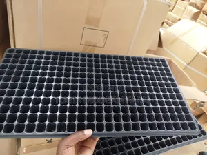 Plastic Seedling Planting Trays - From 62 Holes To 288 Holes