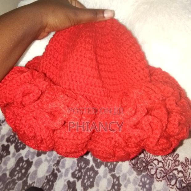 Ruffle Hat for Ladies - main view