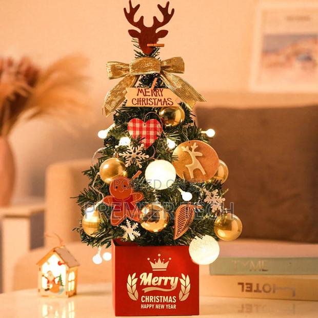 Desktop Christmas Tree With Accessories - thumbnail 2