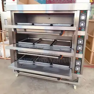 3-Deck 9-Tray Commercial Baking Oven