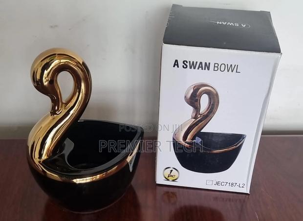 Ceramic Love Shape a Swan Bowl Multipurpose Organizer - thumbnail 2
