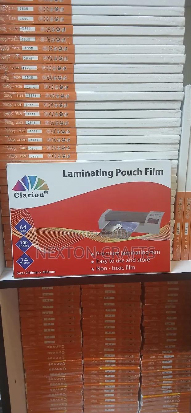 Clarion Lamination Pouch Paper - main view