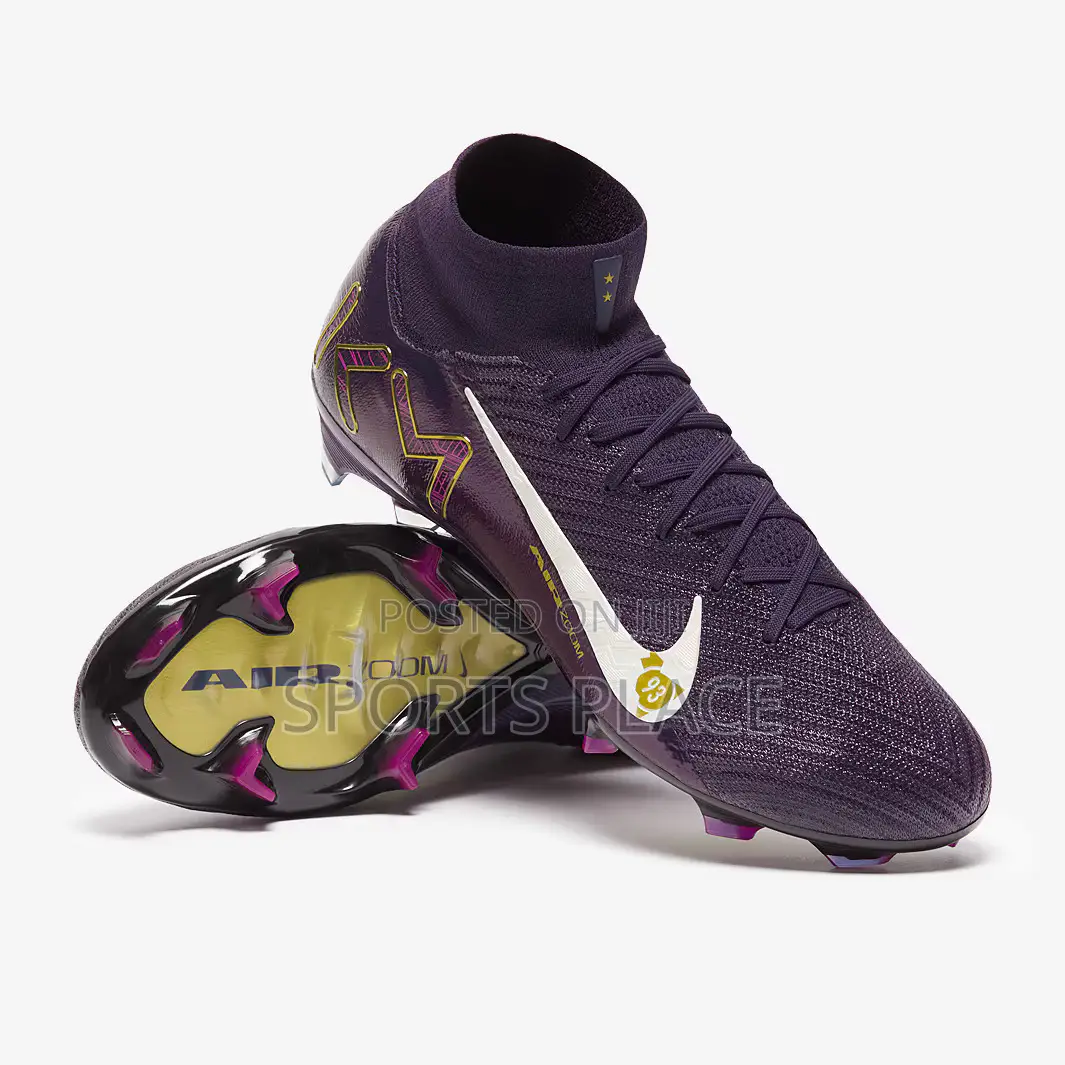 Superfly 10 Ky "Mbappe" Purple Drip Football Boots