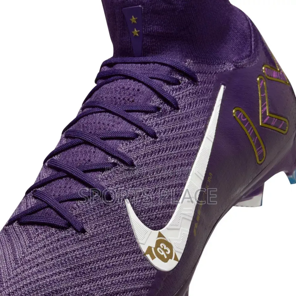 Superfly 10 Ky "Mbappe" Purple Drip Football Boots