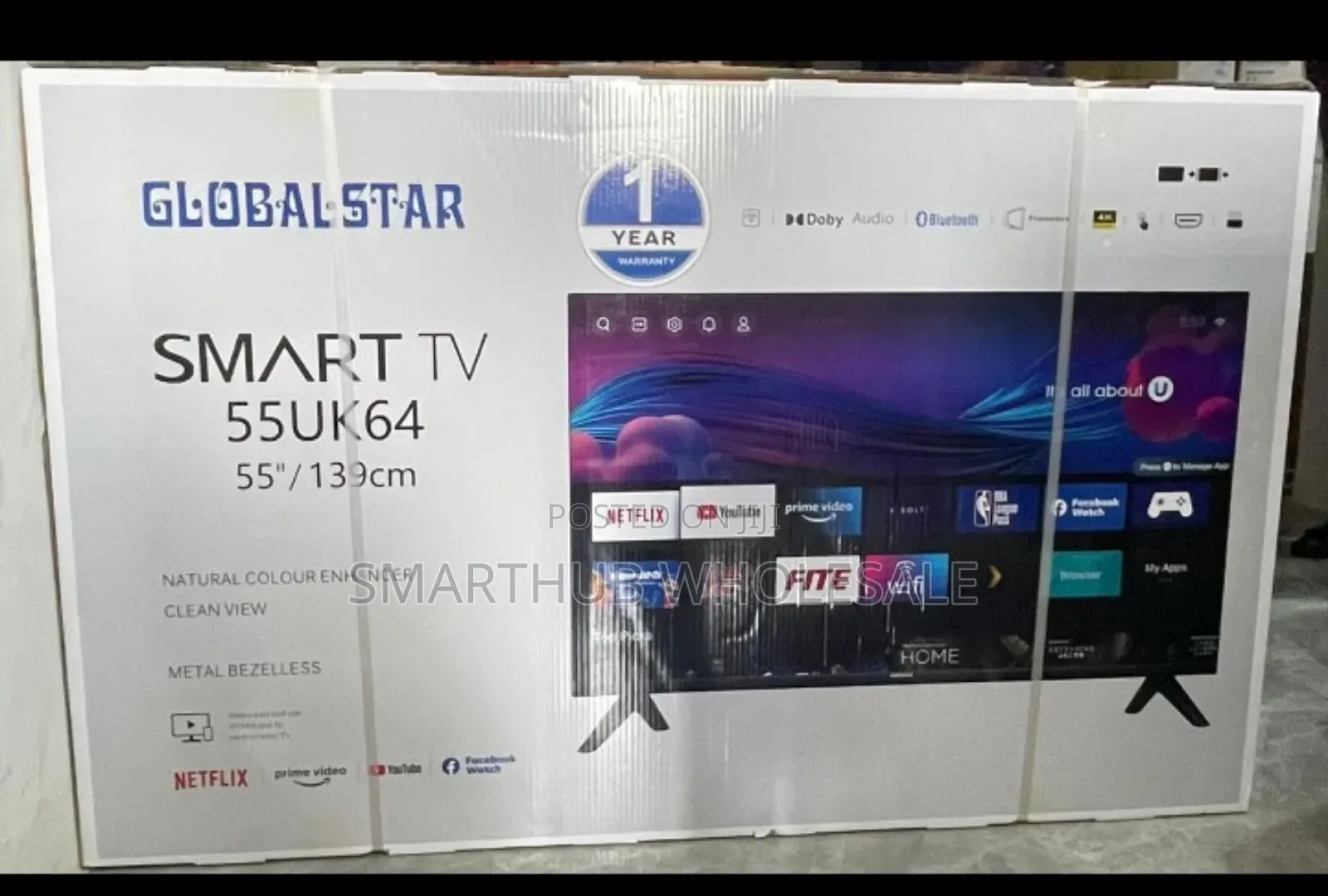 Globstar 55 Inches Smart Tv