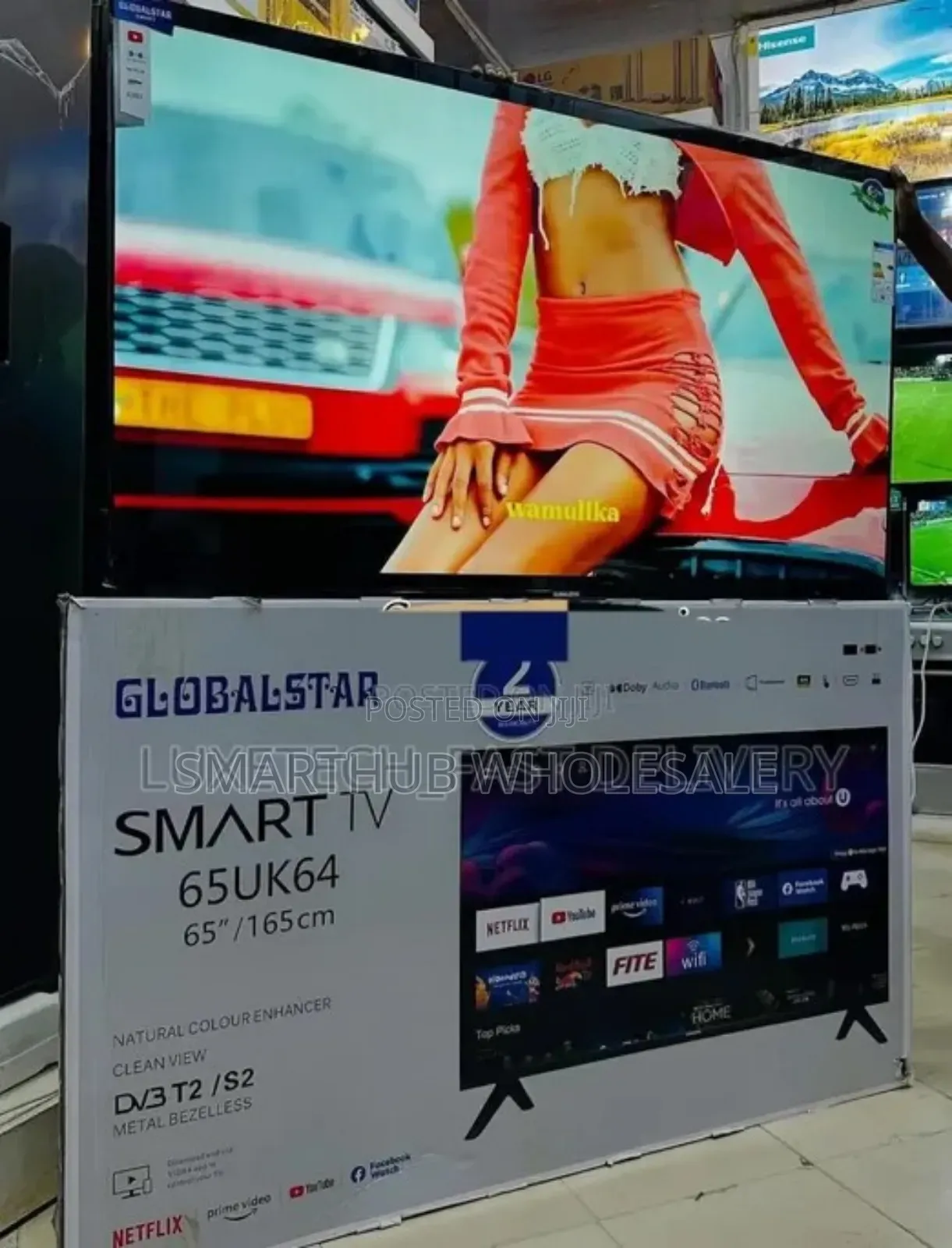 65 Inches Smart Android Globstar Tv