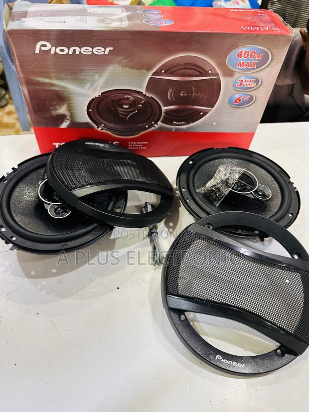 Pioneer 6" Car Speakers – Deep Punchy Sound