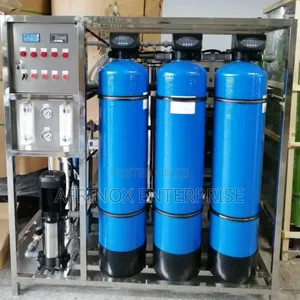 Ro Water System. FRP Hard Water Softener and Purifier Machine
