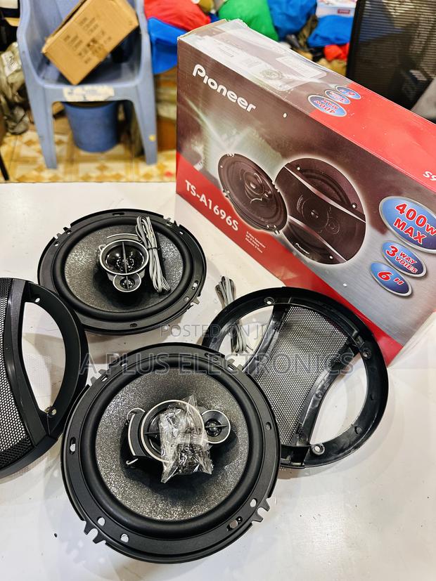 Pioneer 6" Car Speakers – High Performance Bass