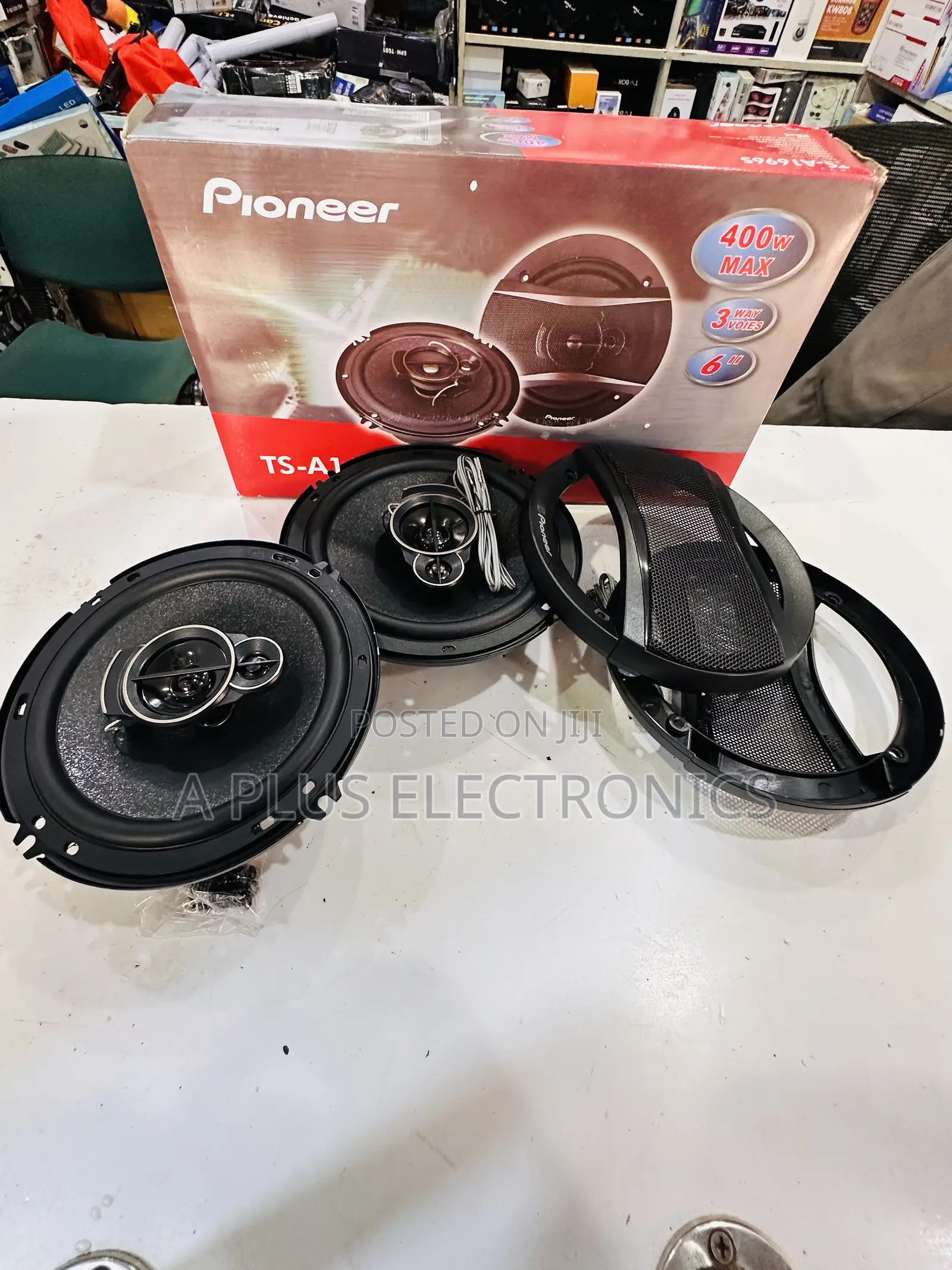 Pioneer 6" Car Door Speakers – Hd Sound