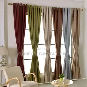Grey Curtains With Plain White Sheers