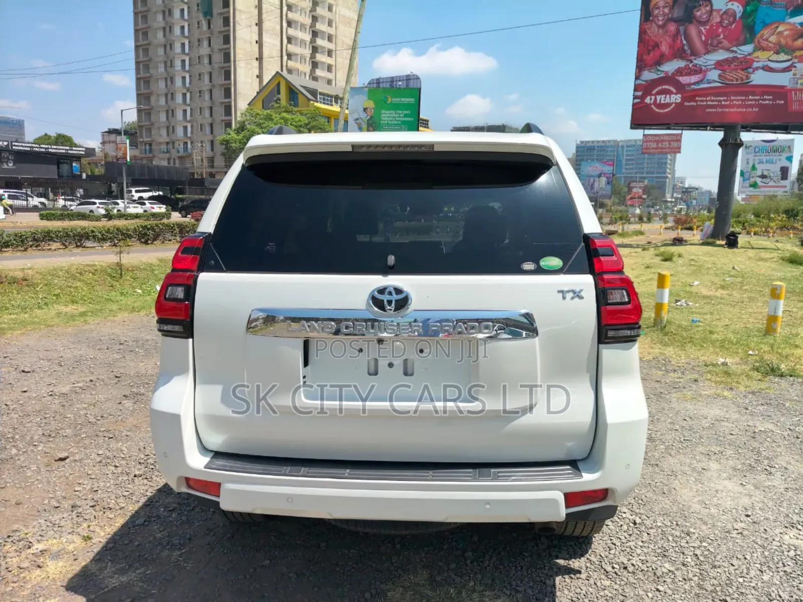 Toyota Land Cruiser Prado 2.8 2018 White