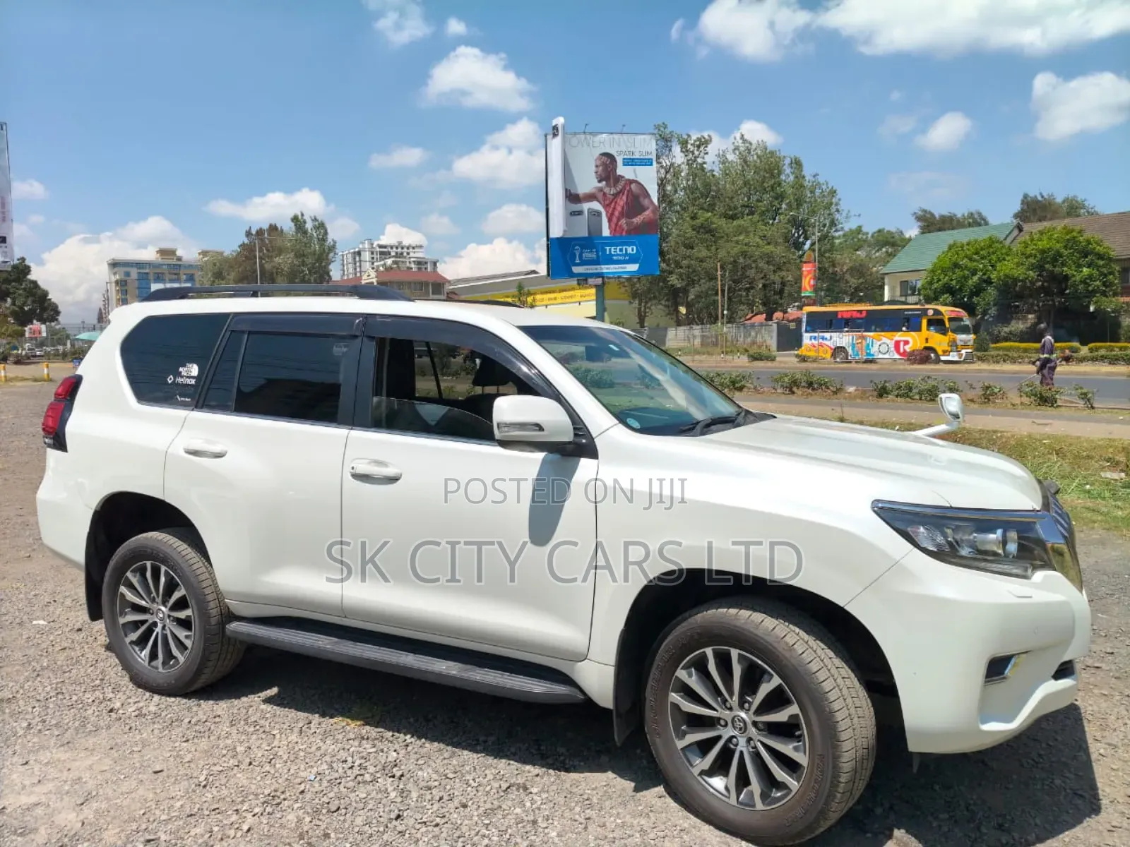 Toyota Land Cruiser Prado 2.8 2018 White