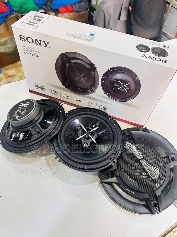 Sony 6-Inch Full-Range Car Speakers - main view