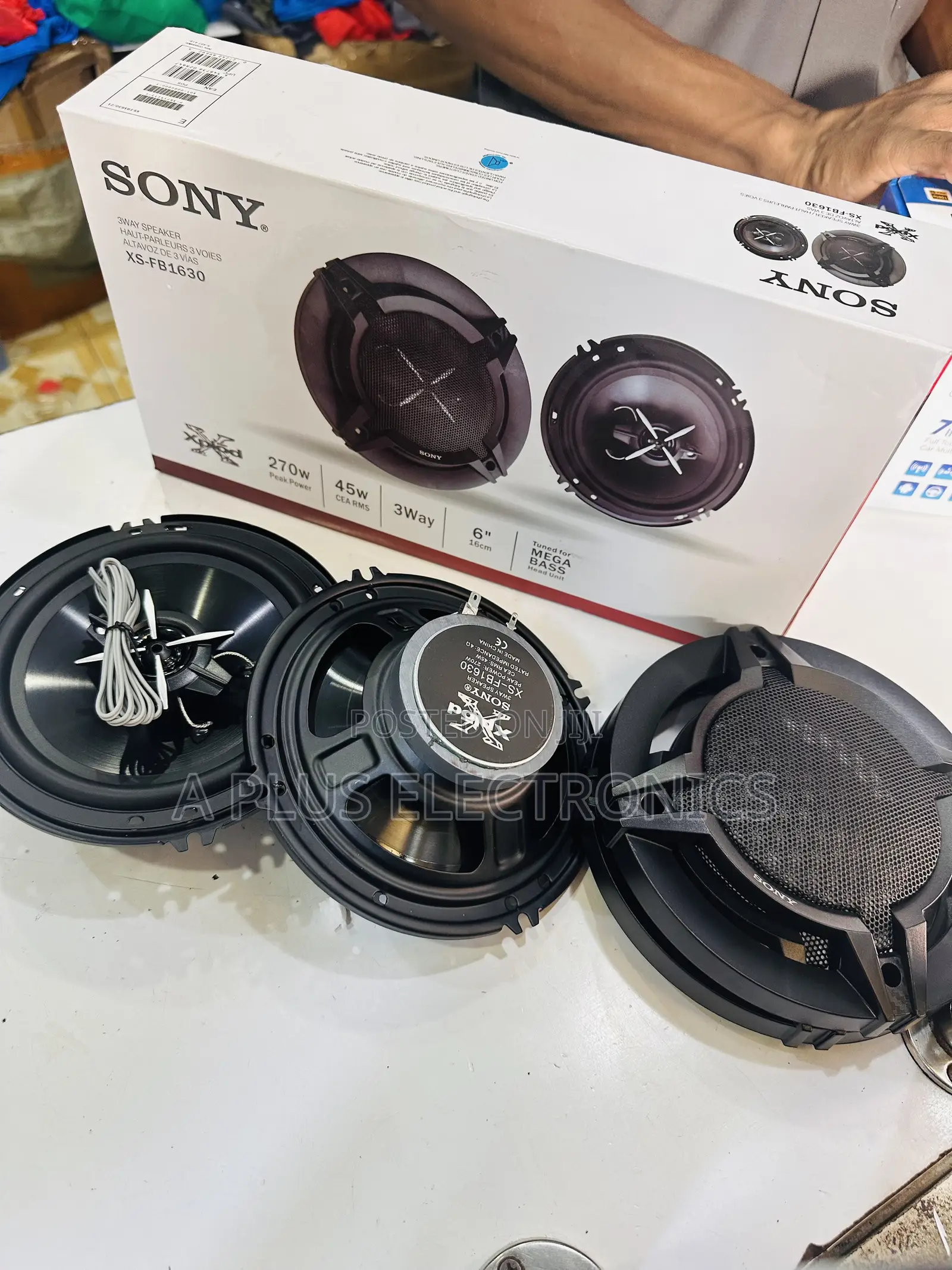Sony 6" Car Speakers-Upgrade Your Ride!