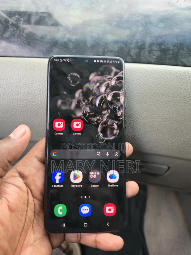 Samsung Galaxy S20 Ultra 5G 128 GB Black - main view