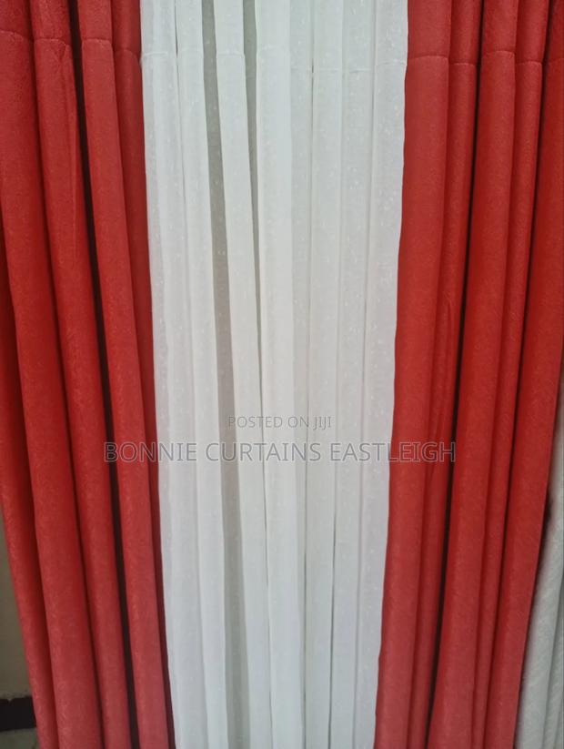 Mustard Yellow Curtains With Sheers - thumbnail 2