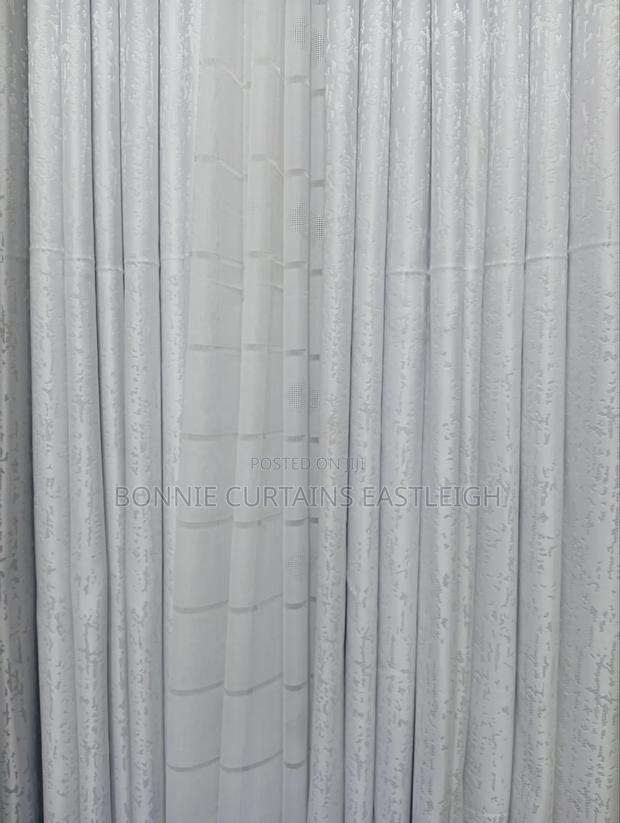 Mustard Yellow Curtains With Sheers - thumbnail 3